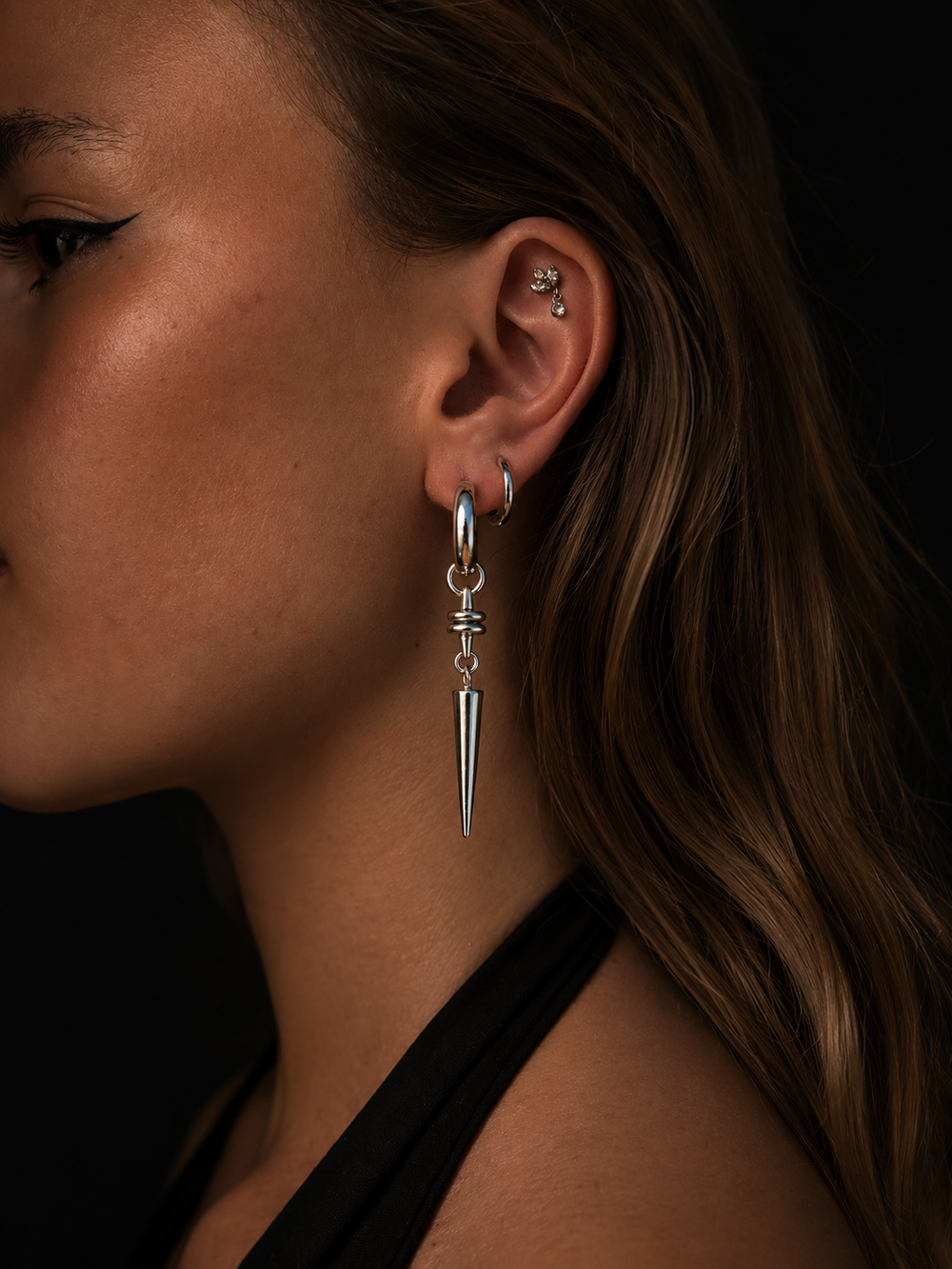 Ruby earings