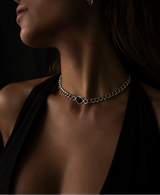 Black stone choker