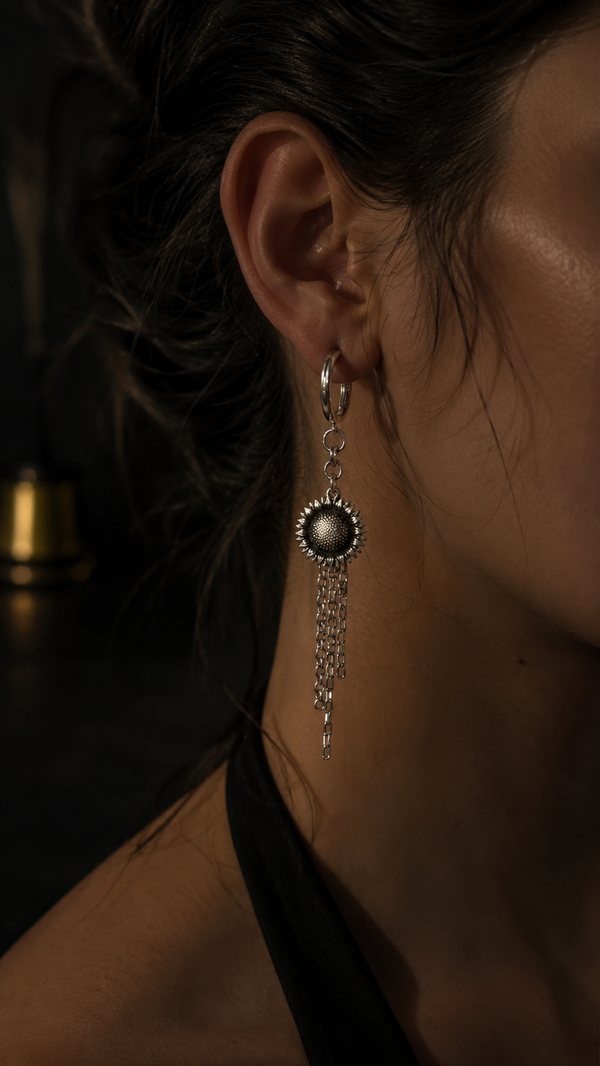 Sun flowers earings