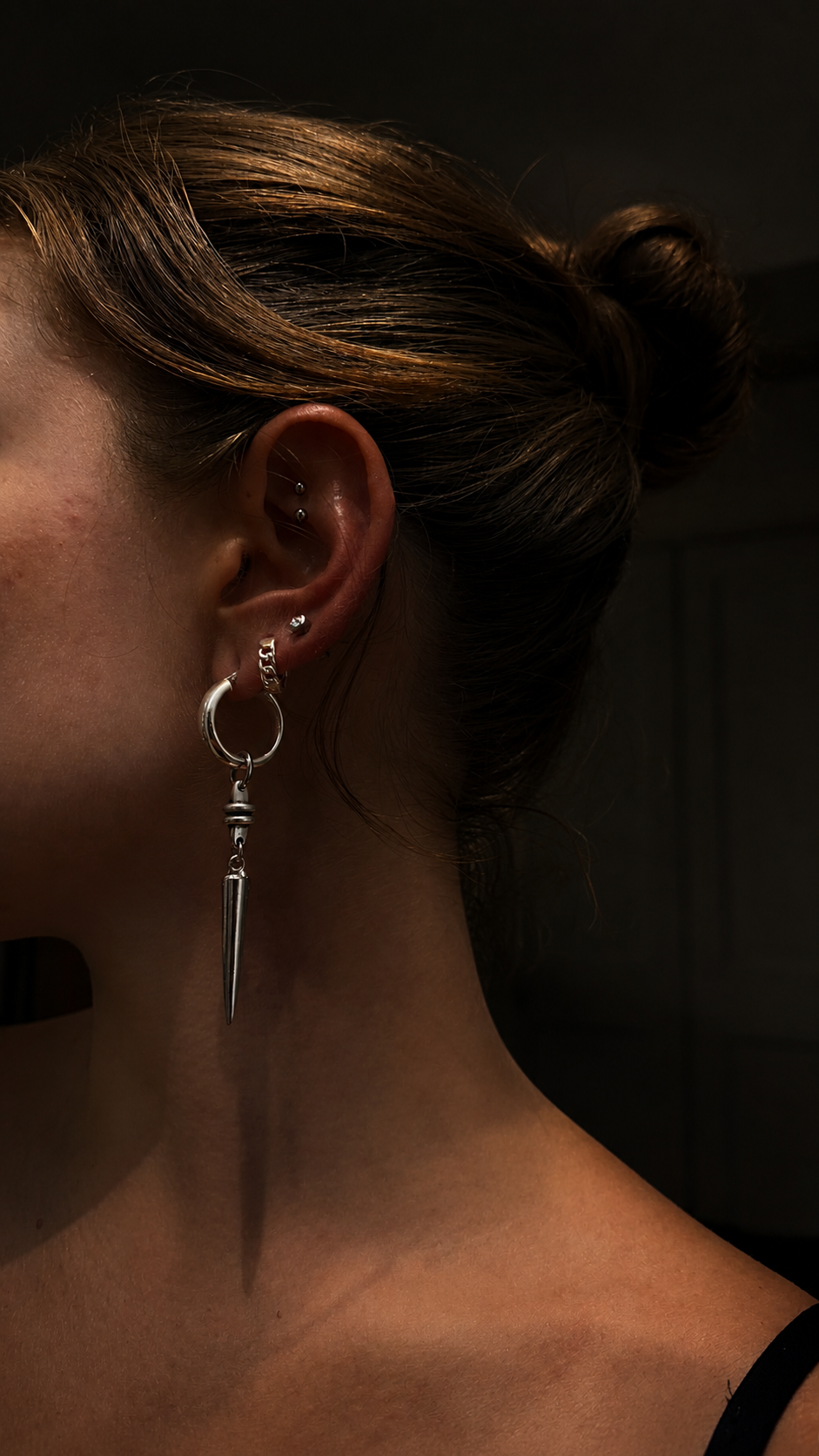 Ruby earings