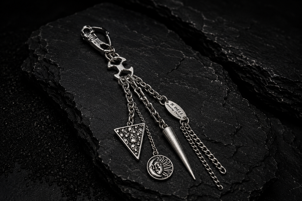 Skull key chain