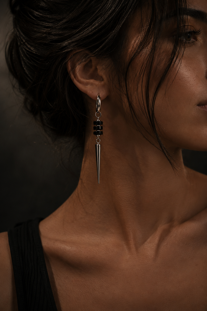 Black widow earings