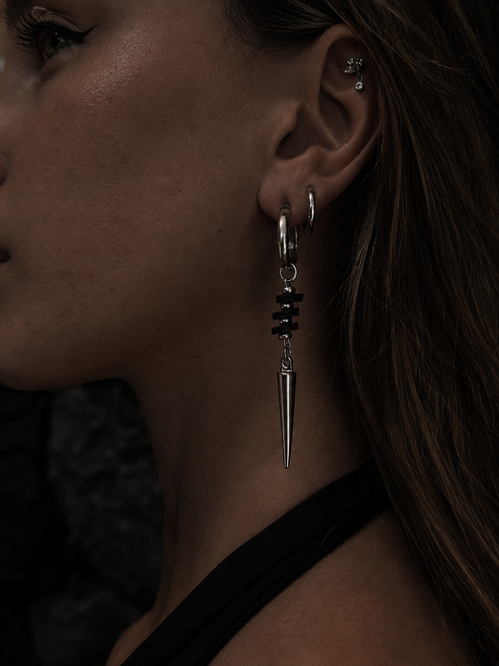 Black widow earings