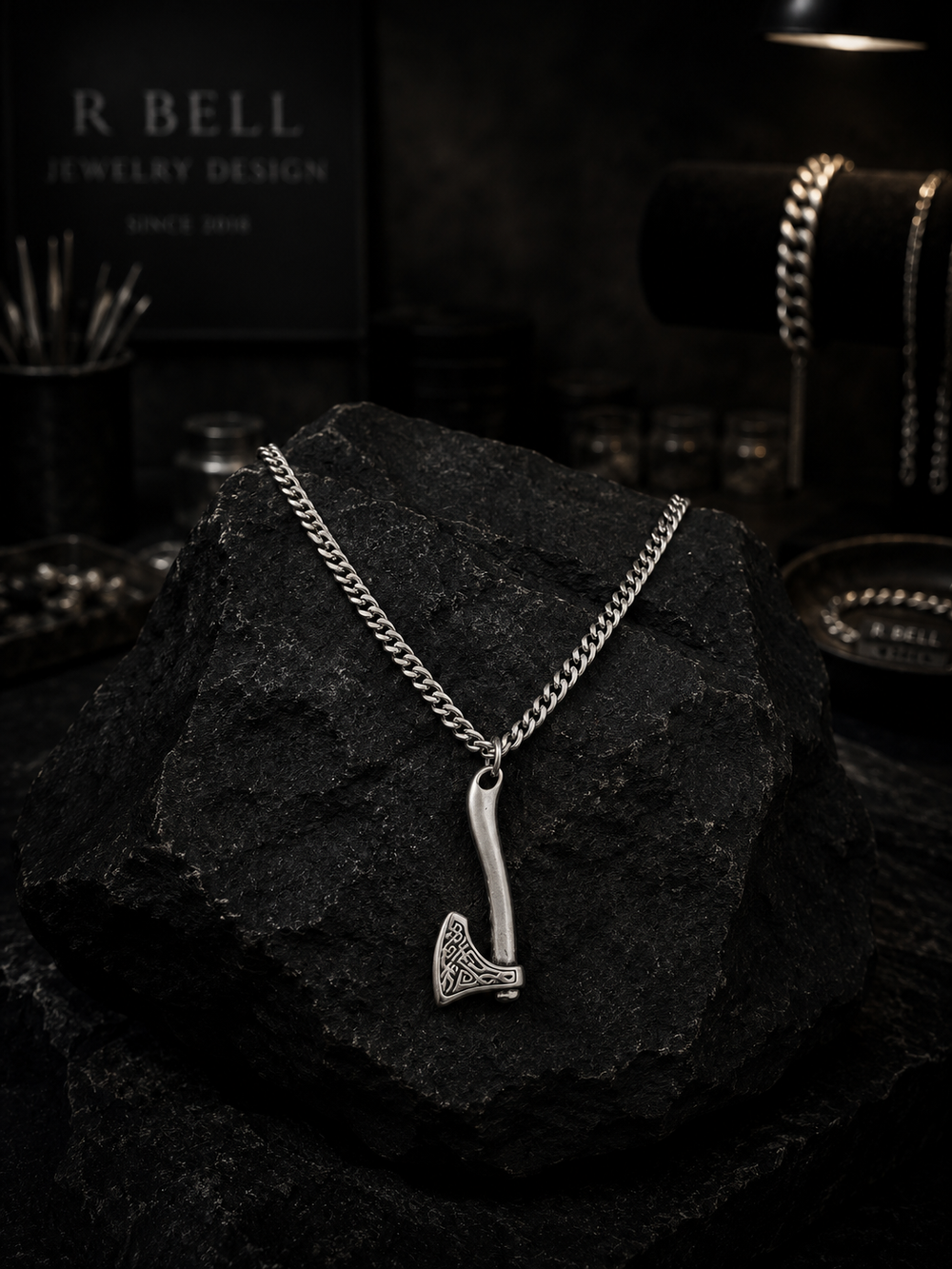 Axe necklace