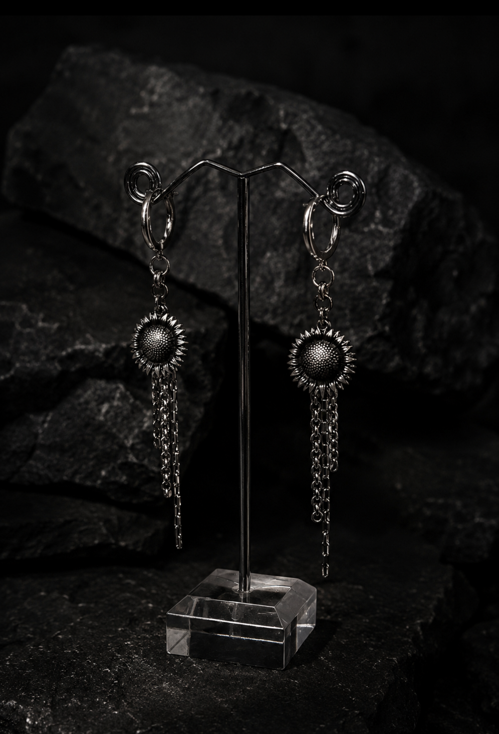 Sun flowers earings